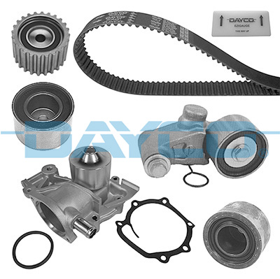Bomba de agua + kit correa distribución DAYCO  ref. KTBWP5531