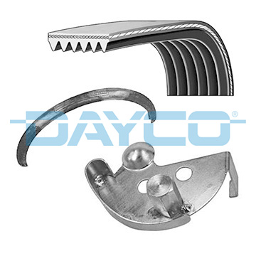 Kit de correias trapezoidais estriadas DAYCO ref. PVE002