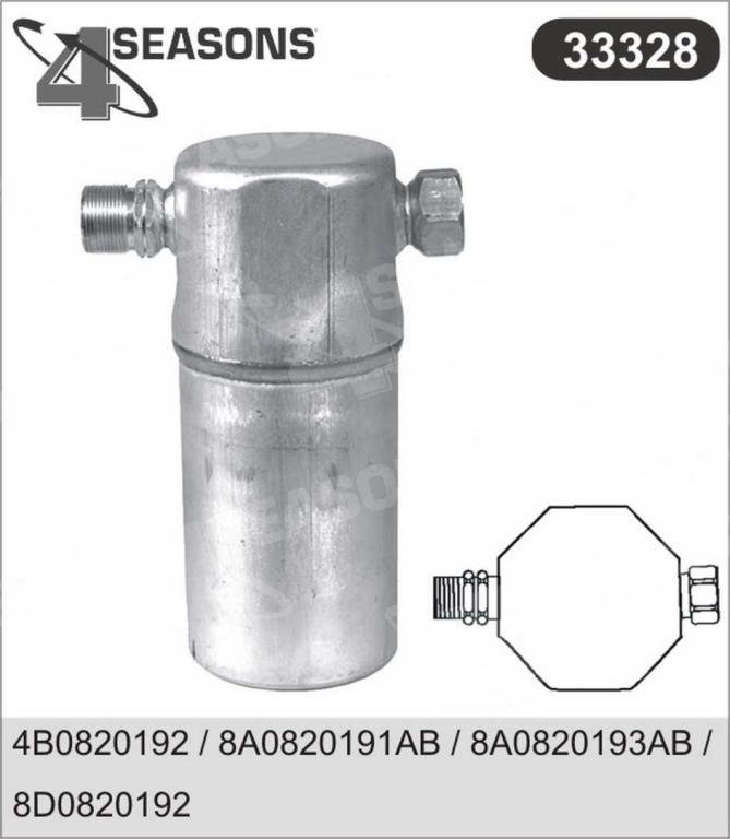 Filtre déshydrateur du circuit de climatisation AHE ref. 33328