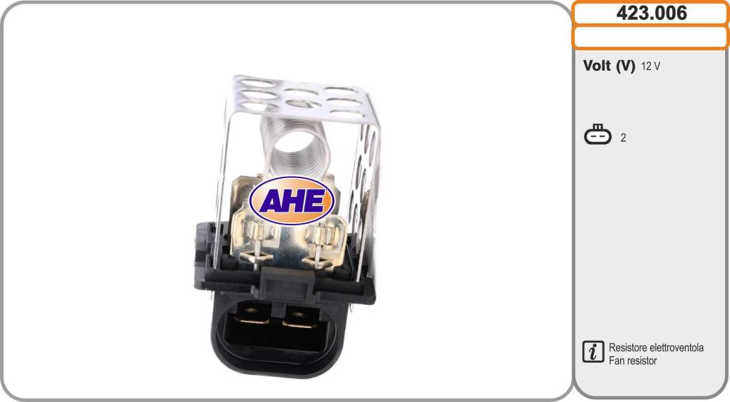 Resistência ventilador do motor AHE ref. 423.006