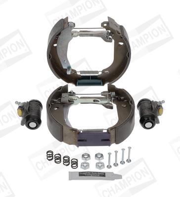 Jeu de 4 mâchoires de frein (Garniture de frein à tambour) CHAMPION 381142CH