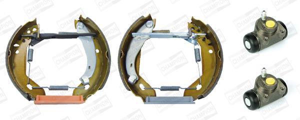 Jeu de 4 mâchoires de frein (Garniture de frein à tambour) CHAMPION 381161CH