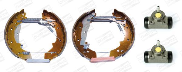 Jeu de 4 mâchoires de frein (Garniture de frein à tambour) CHAMPION 381245CH