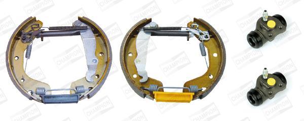 Jeu de 4 mâchoires de frein (Garniture de frein à tambour) CHAMPION 381330CH