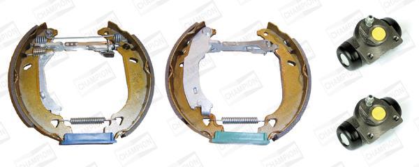Jeu de 4 mâchoires de frein (Garniture de frein à tambour) CHAMPION 381347CH