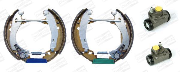 Jeu de 4 mâchoires de frein (Garniture de frein à tambour) CHAMPION 381359CH