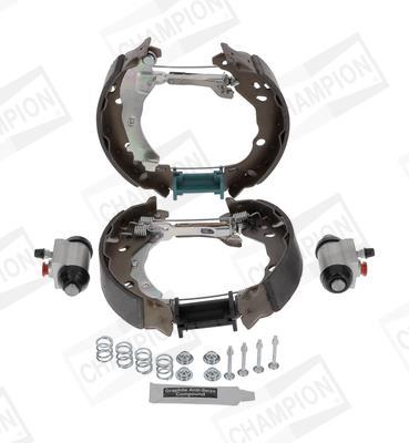 Jeu de 4 mâchoires de frein (Garniture de frein à tambour) CHAMPION 381492CH