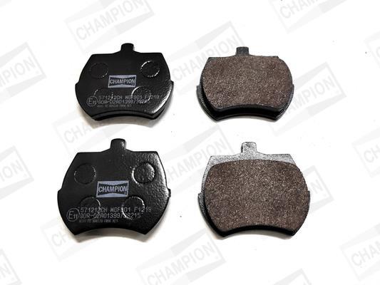 Jeu de 4 plaquettes de frein CHAMPION  ref. 571212CH