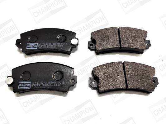 Jeu de 4 plaquettes de frein CHAMPION ref. 571224CH