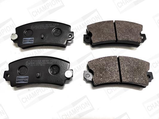 Jeu de 4 plaquettes de frein CHAMPION ref. 571243CH