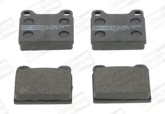 Jeu de 4 plaquettes de frein CHAMPION ref. 571279CH