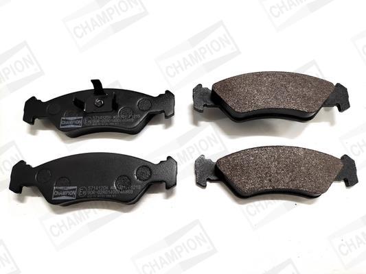 Jeu de 4 plaquettes de frein CHAMPION ref. 571412CH
