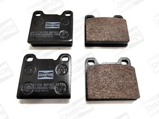 Jeu de 4 plaquettes de frein CHAMPION ref. 571417CH