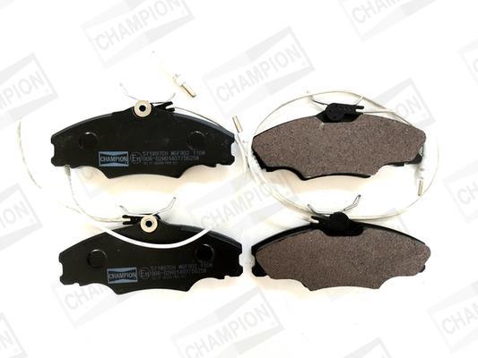 Jeu de 4 plaquettes de frein CHAMPION ref. 571897CH
