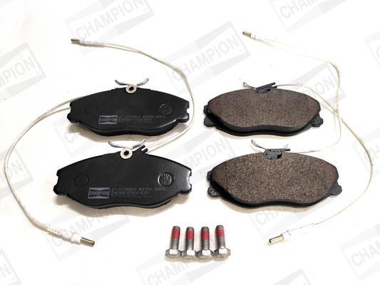 Jeu de 4 plaquettes de frein CHAMPION ref. 571898CH