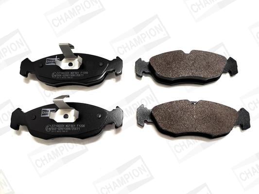 Jeu de 4 plaquettes de frein CHAMPION  ref. 571902CH