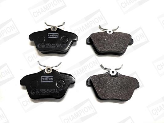 Jeu de 4 plaquettes de frein CHAMPION ref. 571908CH