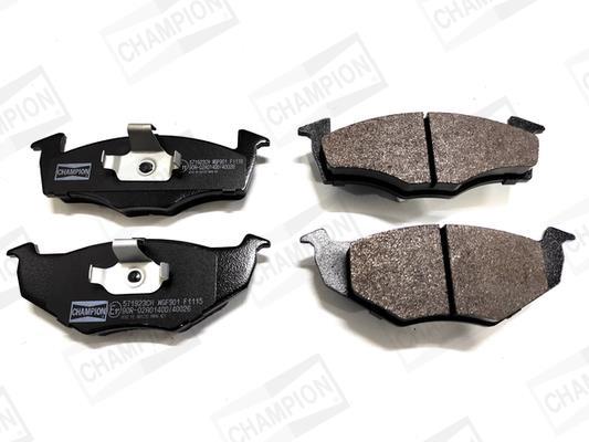 Jeu de 4 plaquettes de frein CHAMPION ref. 571923CH