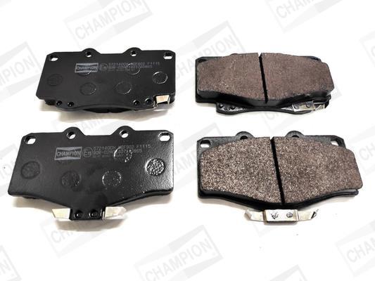 Jeu de 4 plaquettes de frein CHAMPION  ref. 572140CH