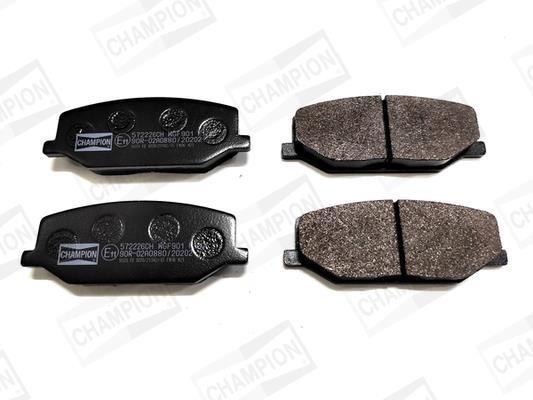 Jeu de 4 plaquettes de frein CHAMPION  ref. 572226CH
