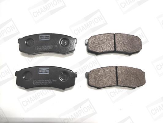 Jeu de 4 plaquettes de frein CHAMPION ref. 572245CH
