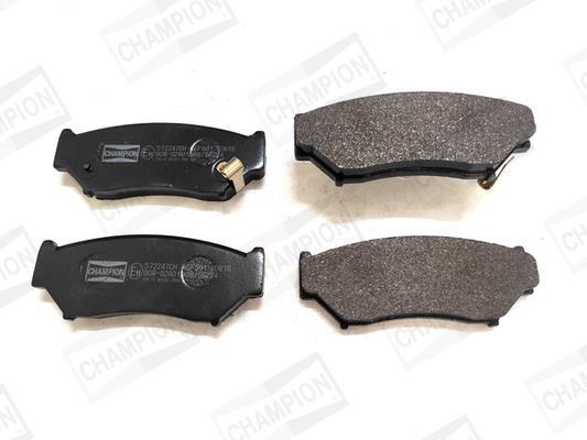 Jeu de 4 plaquettes de frein CHAMPION  ref. 572247CH
