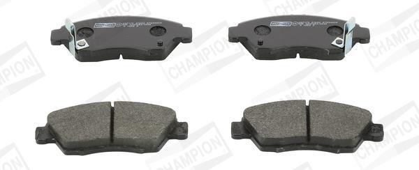 Jeu de 4 plaquettes de frein CHAMPION ref. 572340CH