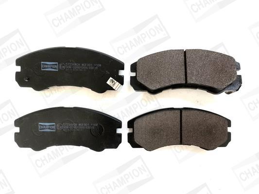 Jeu de 4 plaquettes de frein CHAMPION ref. 572348CH