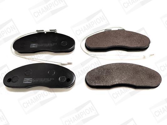 Jeu de 4 plaquettes de frein CHAMPION ref. 572374CH