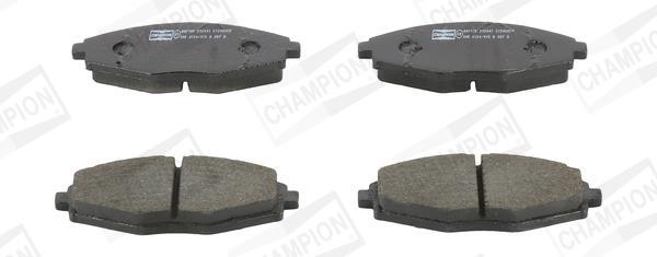 Jeu de 4 plaquettes de frein CHAMPION  ref. 572402CH