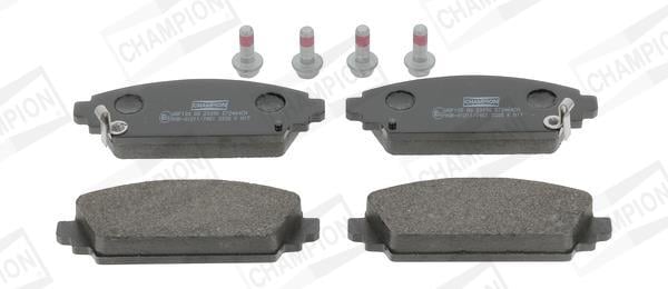Jeu de 4 plaquettes de frein CHAMPION  ref. 572464CH