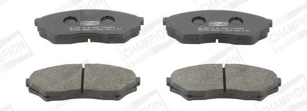 Jeu de 4 plaquettes de frein CHAMPION ref. 572499CH