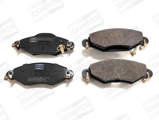 Jeu de 4 plaquettes de frein CHAMPION ref. 572510CH