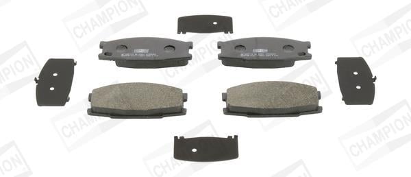 Jeu de 4 plaquettes de frein CHAMPION ref. 572533CH