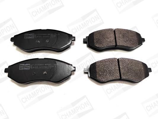 Jeu de 4 plaquettes de frein CHAMPION  ref. 572539CH