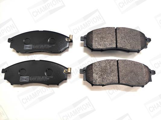 Jeu de 4 plaquettes de frein CHAMPION  ref. 572575CH