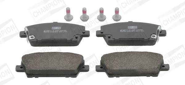 Jeu de 4 plaquettes de frein CHAMPION ref. 572579CH