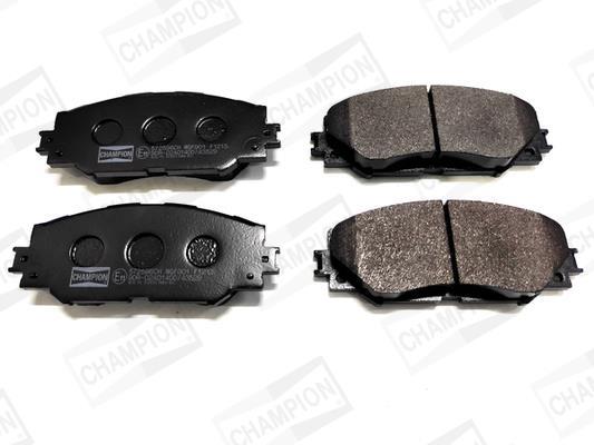 Jeu de 4 plaquettes de frein CHAMPION ref. 572598CH