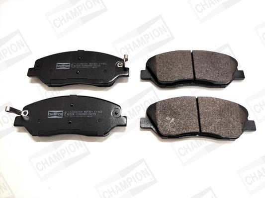 Jeu de 4 plaquettes de frein CHAMPION  ref. 572607CH