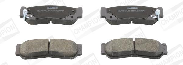 Jeu de 4 plaquettes de frein CHAMPION ref. 572608CH