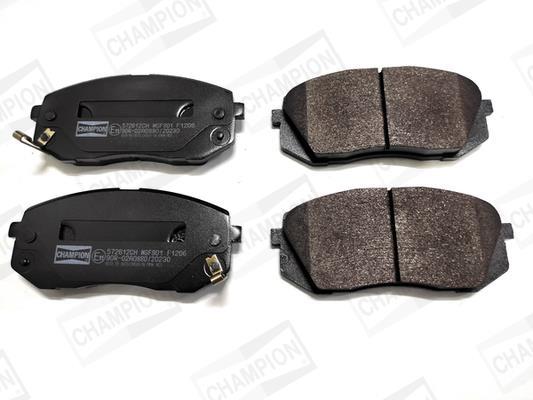 Jeu de 4 plaquettes de frein CHAMPION  ref. 572612CH