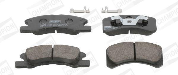 Jeu de 4 plaquettes de frein CHAMPION  ref. 572615CH