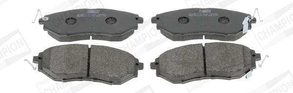 Jeu de 4 plaquettes de frein CHAMPION  ref. 572638CH