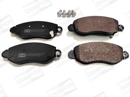 Jeu de 4 plaquettes de frein CHAMPION ref. 573015CH