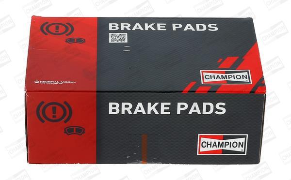 Jeu de 4 plaquettes de frein CHAMPION ref. 573037CH