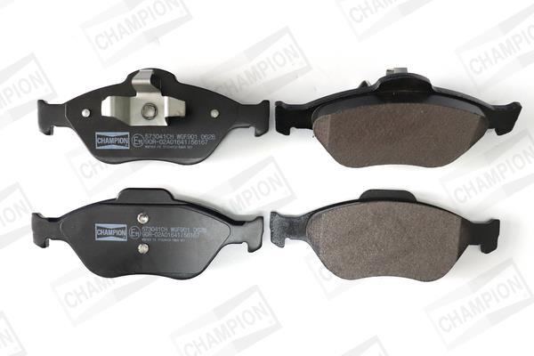 Jeu de 4 plaquettes de frein CHAMPION ref. 573041CH