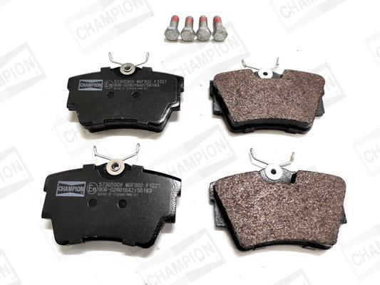 Jeu de 4 plaquettes de frein CHAMPION  ref. 573059CH
