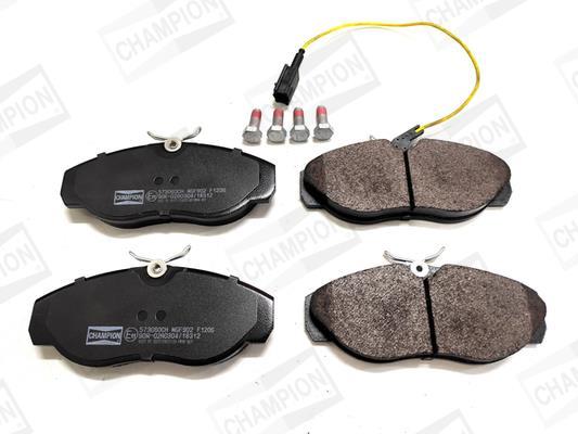 Jeu de 4 plaquettes de frein CHAMPION  ref. 573060CH