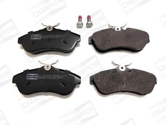 Jeu de 4 plaquettes de frein CHAMPION  ref. 573084CH