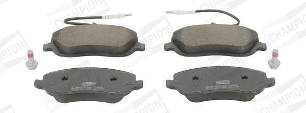 Jeu de 4 plaquettes de frein CHAMPION ref. 573096CH